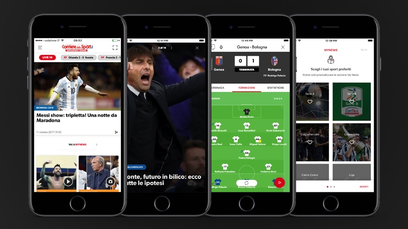 La nuova App del Corriere dello Sport Stadio